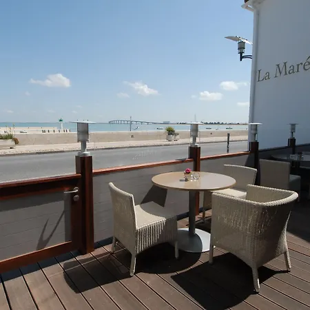 호텔 Logis De La Maree - Face A L'ocean - Ile De Re 3*