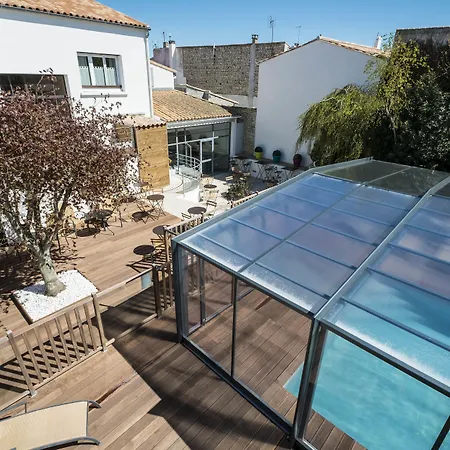 Logis De La Maree - Face A L'ocean - Ile De Re 里维多瓦海滩